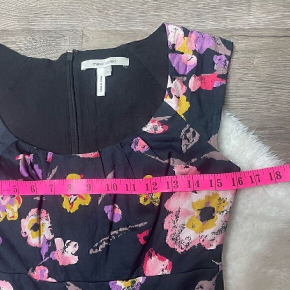 Max & Cleo Floral Dress - Black and Pink - Picture 7 of 12